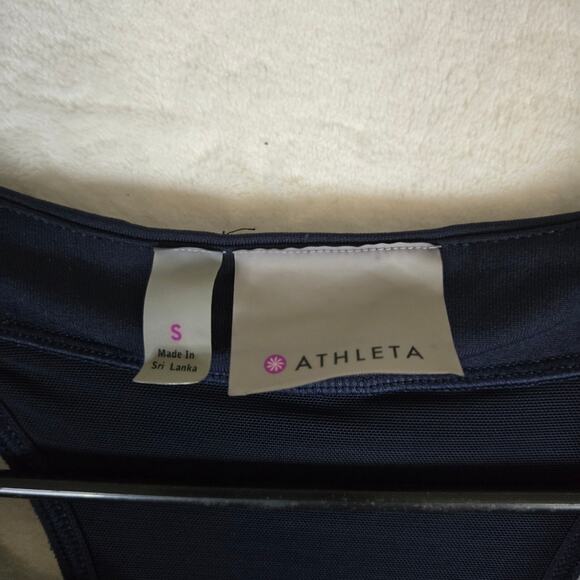 Athleta Tank Top Sleeveless Shirt Racerback Built in Bra womens small 0707 - Picture 3 of 9